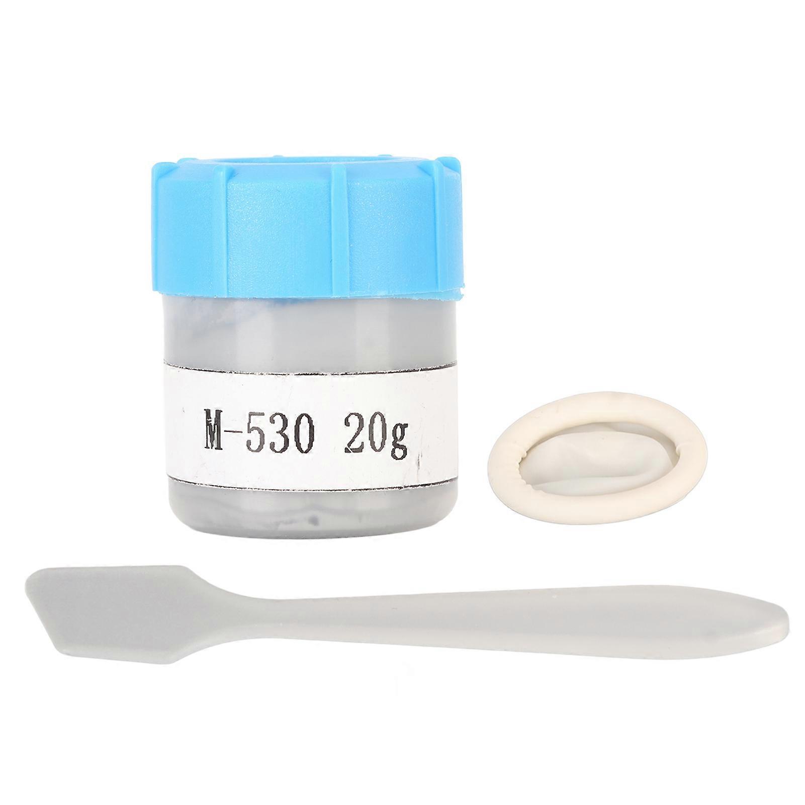 3.2W/mk Thermal Paste, Safe, Strong Adhesion, High Conductivity, Thermal Conductive Grease for CPU, GPU, LED, IC, 20g/0.71oz