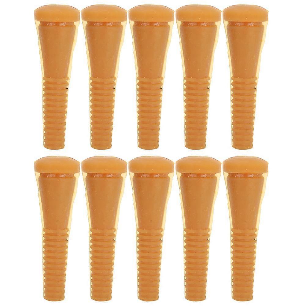 10PCS Rubber Livestock Farm Poultry Hair Removal Bar Machine for Chicken Duck Goose AccessoryThread Ring