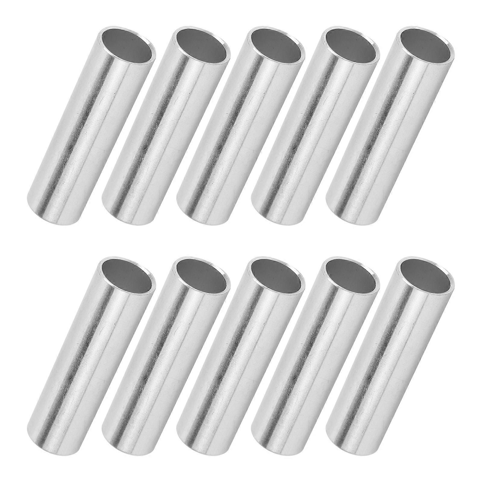 10Pcs Aluminum Tube Round Straight Tubing Robot Support Tools Dia 14mm 6100‑1214‑0050
