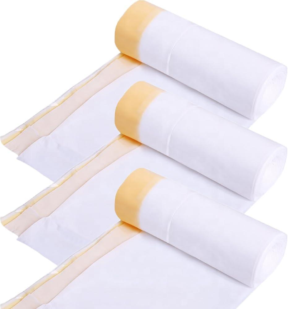 Bin Liners Bin Bags Drawstring Trash Bags Large Strong Garbage Bags (21 Count)