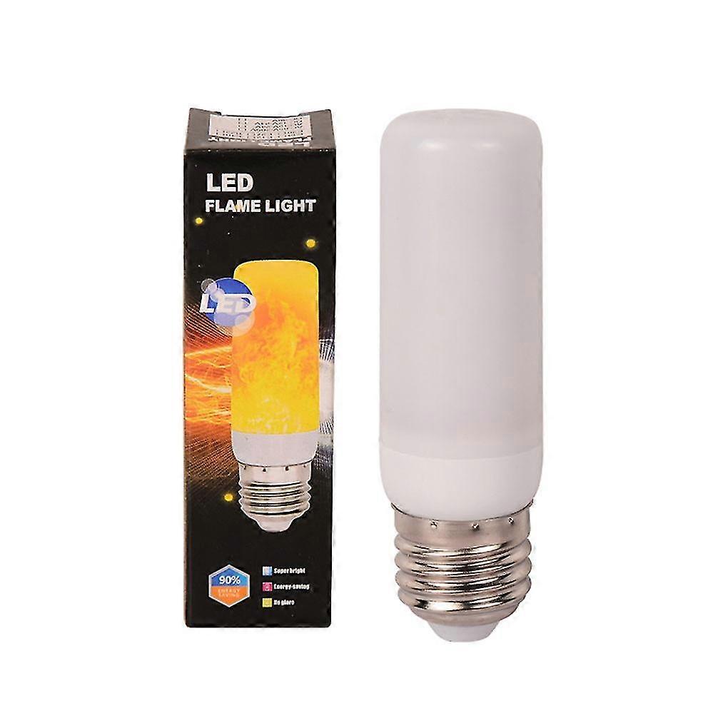 1/5 Led Flame Light Bulb With 3 Lighting Modes For Indoor Outdoor