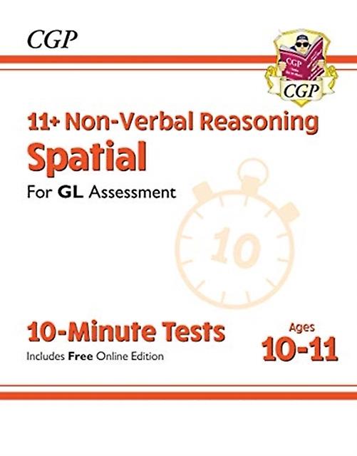 11 Gl 10minute Tests Nonverbal Reasoning Spatial Ages 1011 Book 1 With Online E by CGP Books Paperback Book