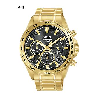 Lorus Sport Herren Analoge Solaruhr mit Edelstahlarmband RZ508AX9