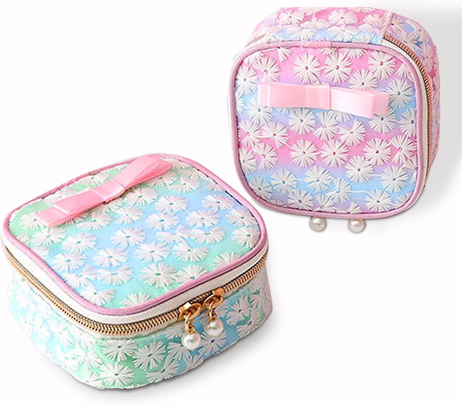 2pcs Sanitary Napkin Storage Bag,Portable Menstrual Cotton Pad Storage Holder,