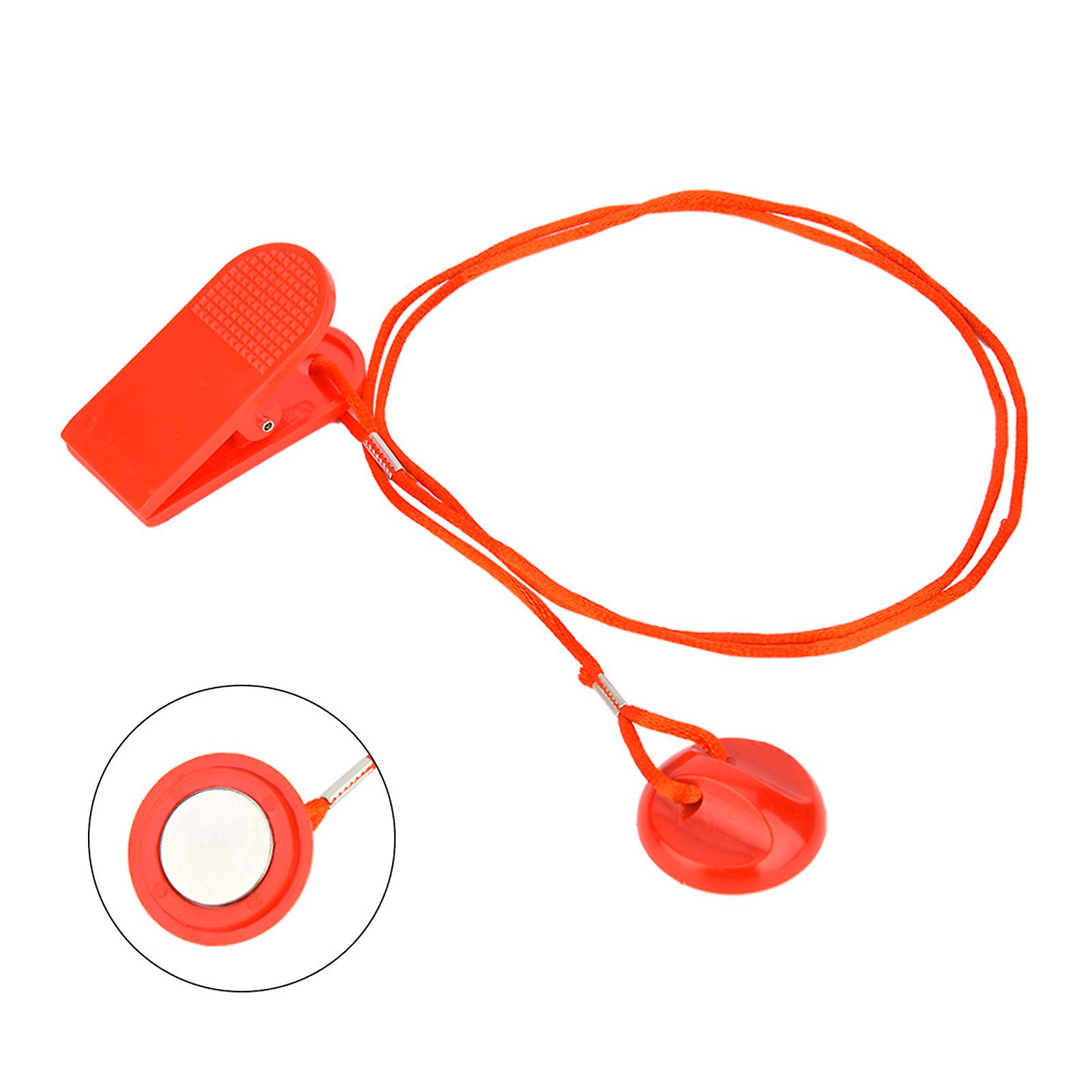 Universal Treadmill Safety Switch Lock Key Red Magnetic Sports Running Machine Security Accessory Durable and Reliable
