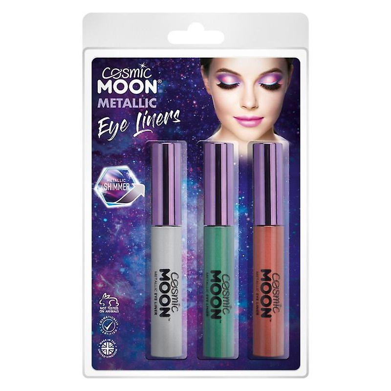 Cosmic Moon Metallic Eye Liner 3 Pack, Clamshell, 10ml S15669