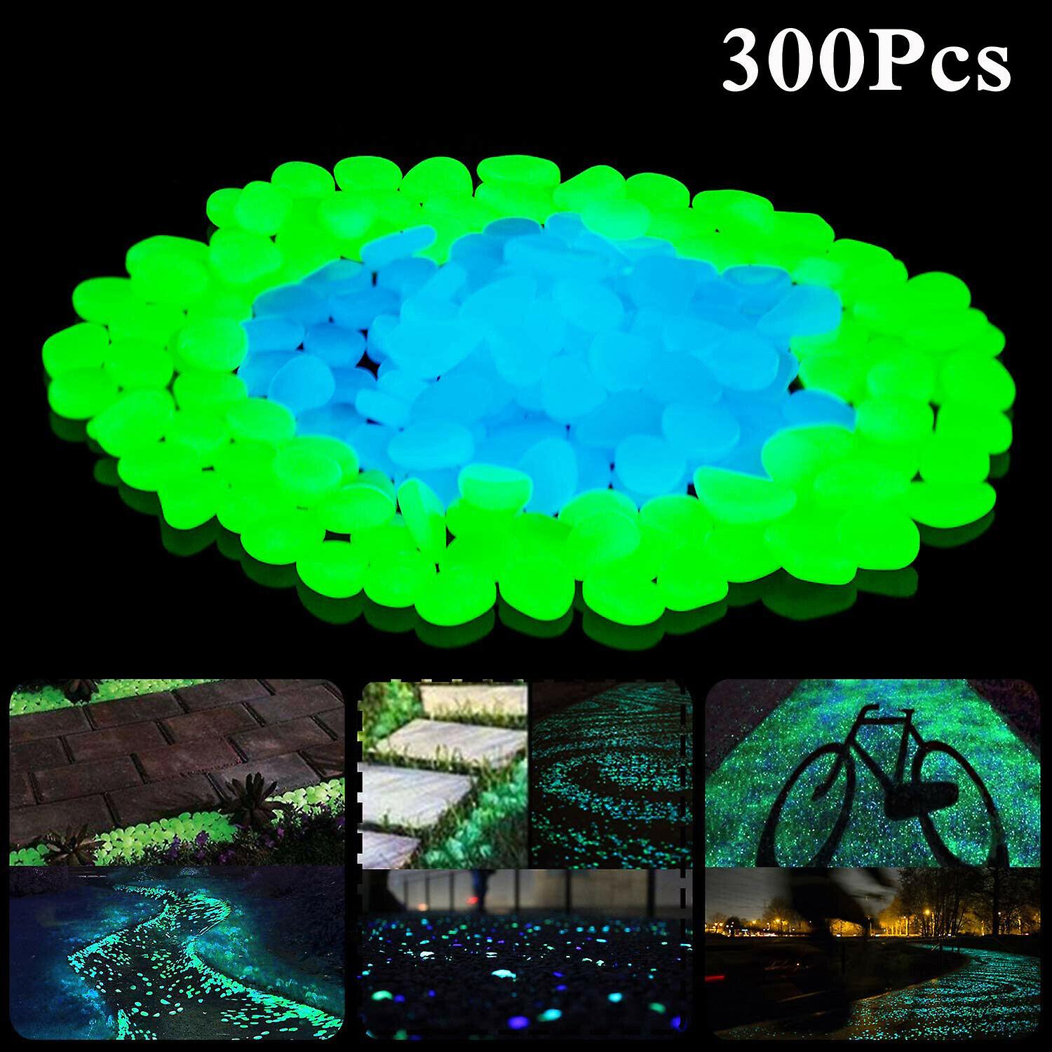 Dww-300 db Pierre Lumineuse, Galet Lumineux Cailloux Artificiels Pierre Dcoratives dans la Nuit pour Jardin Extrieur Aquarium Passerelles Piscine Ch