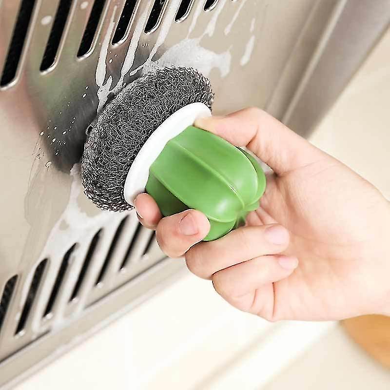 Stain removal ball kitchen cleaning brush