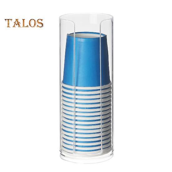 מתלה כוסות נייר אחסון נוח רב תכליתי מתלה אחסון כוסות נייר חד פעמיות מעולה ציוד ביתי