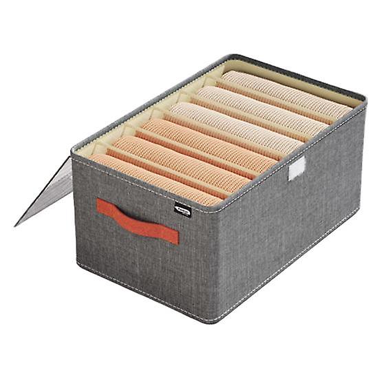 Wardrobe Organizer with Lid Store Reusable Durable Clothes Storage Box Dorm Supply