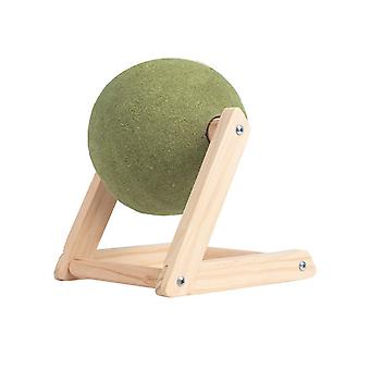 Rotating Cat Scratching Ball Toy With Enjoyable And Safe Catnip Floor Toys for Kittens Pet House Play