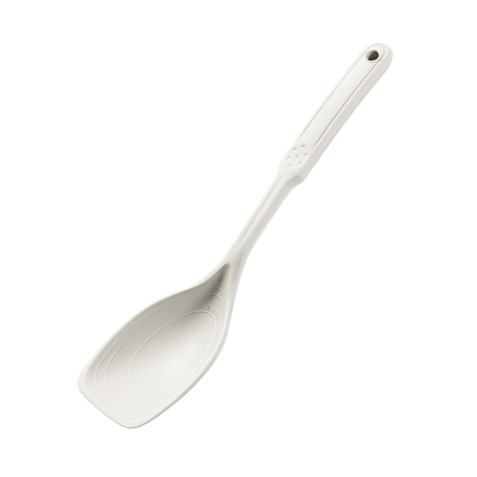 Non-Slip Handle Silicone Spatula Spoon Household Reusable Stir-Fry Spatula for Scooping Stirring