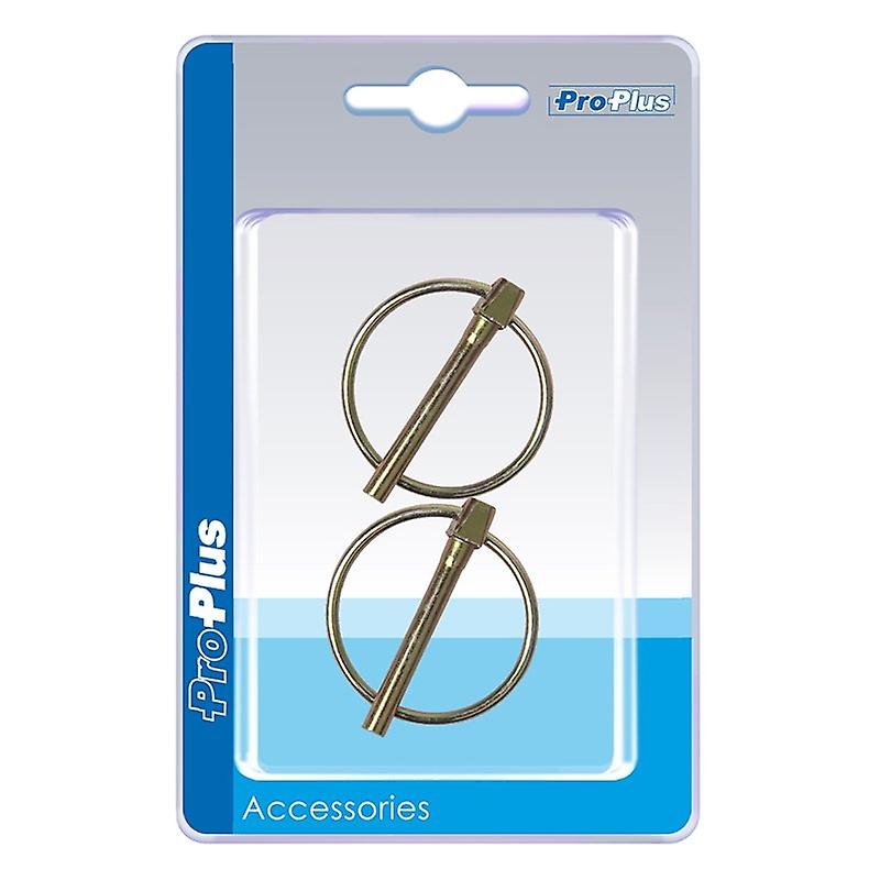 Link pin 4.5 mm with ring 2 pieces in blister