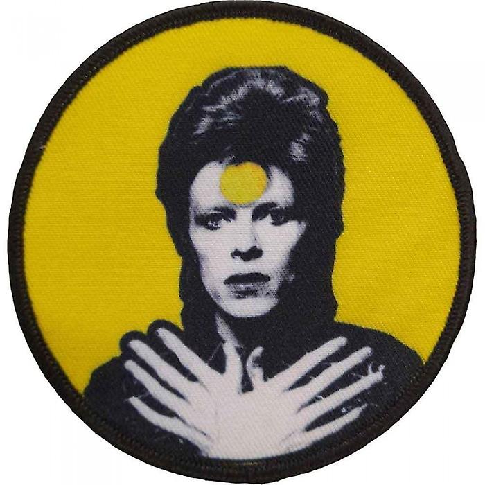 David Bowie Hands Crossed Printed Patch