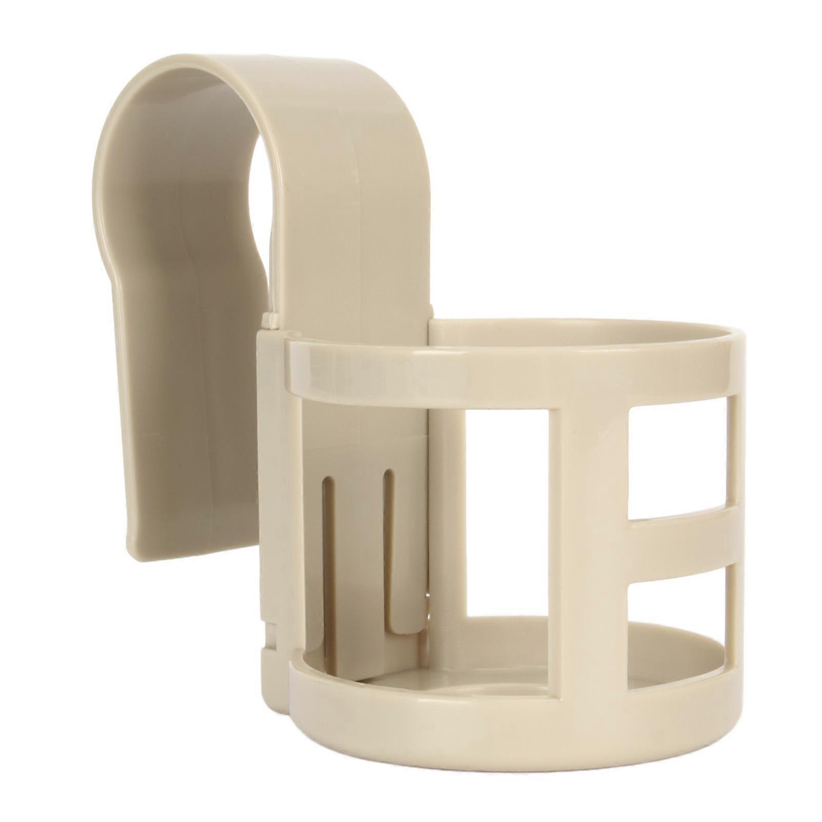 Poolside Cup Holder Multipurpose Round Shape Thickened Pool Cup Holder For Drinks Khaki