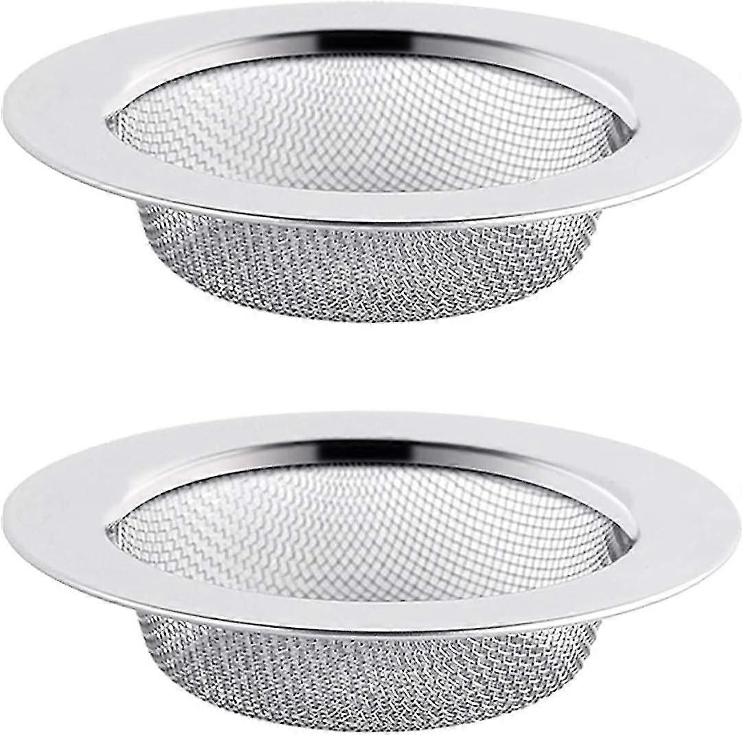 New Models2pcs Stainless Steel Sink Strainer, 11.5cm Drain Strainer, Sink Strainer, Sink Strainer, Kitchen Sink Strainer