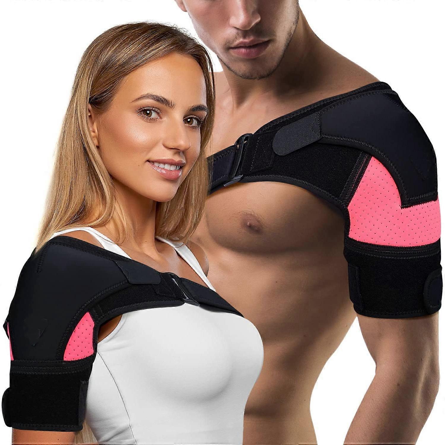 Men's and women's shoulder pads Shoulder pain relief sprain cuffs Sport Shoulders protection type adjustable shoulder strap The Middle Code