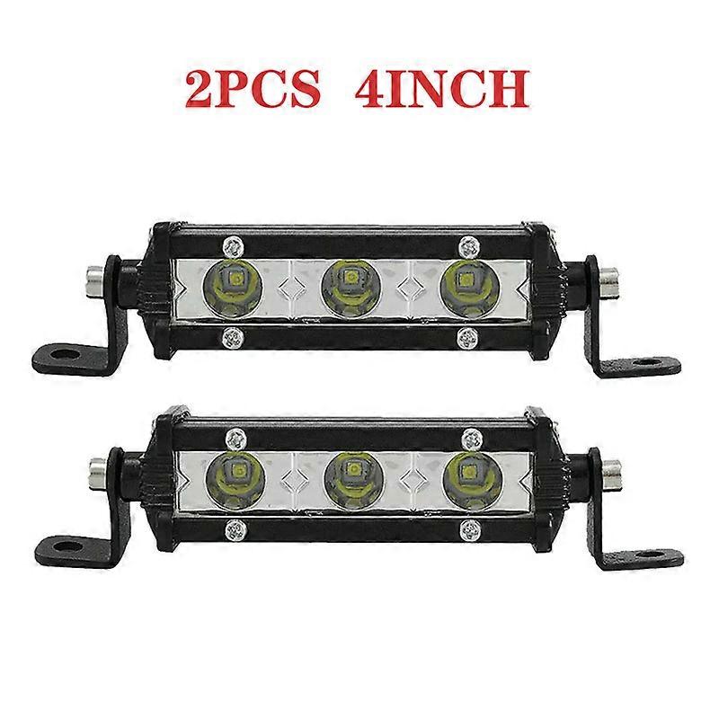 4inch 15W Spot Super Mini Slim Single Row Led Light Bar Work Light Driving SUV OffRoad Bar 12V 24V for Jeep motorcycle 4X4 4WD