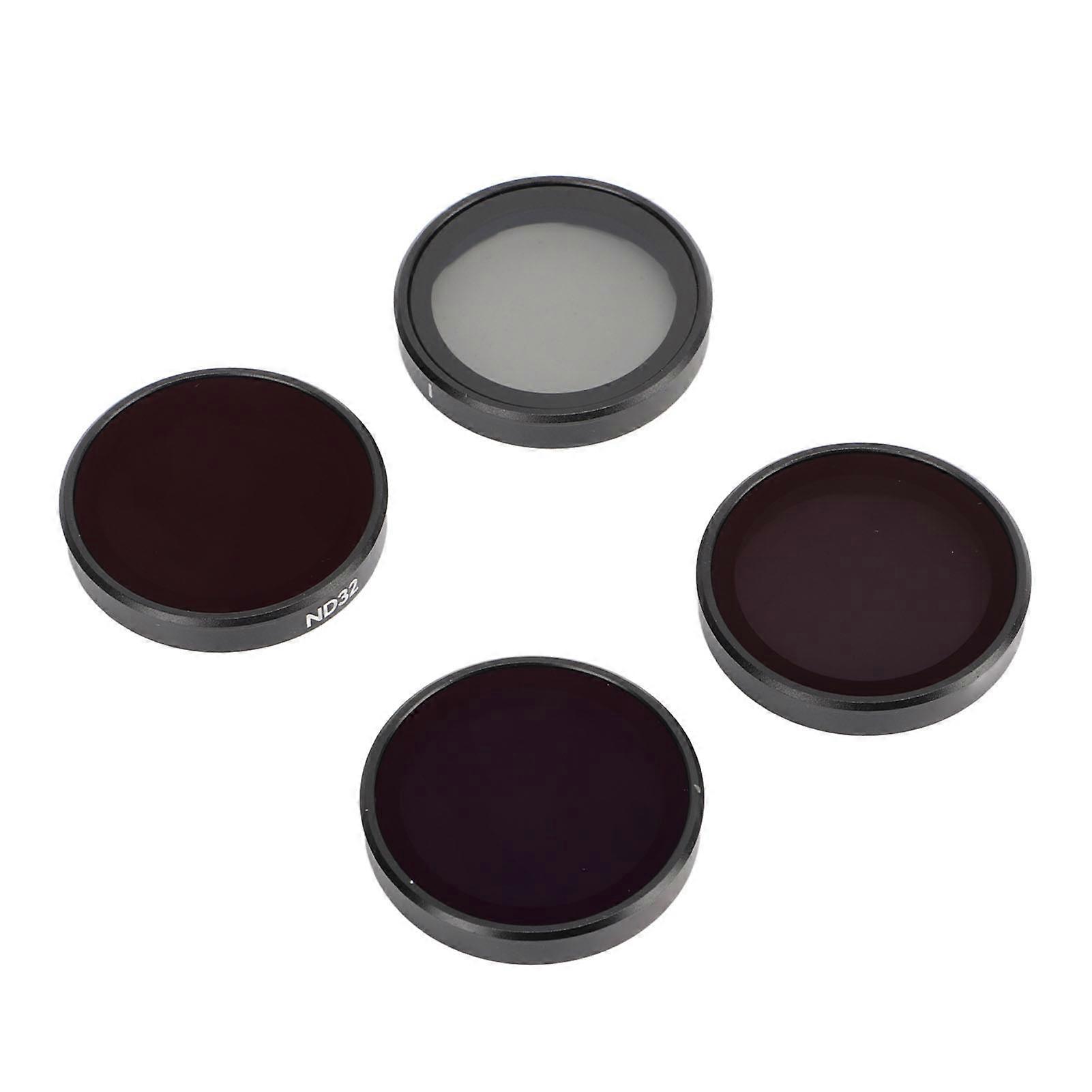 Action Camera Lens Filter Magnetic Optical Glass Cpl Nd8 Nd16 Nd32 Filter Set For Dji Osmo Action3