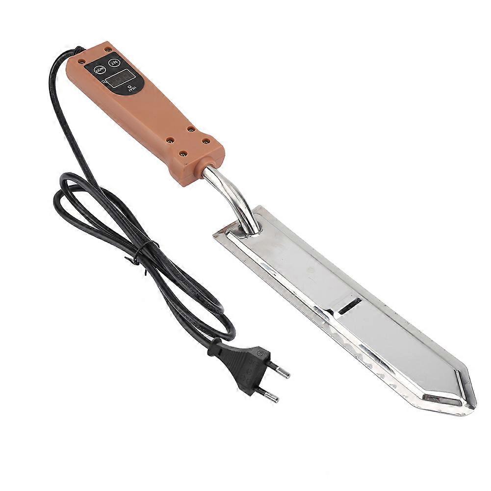 Electric Stainless Steel Uncapping Honey Knife Scraper Beekeeping Tool 220V(EU Plug)