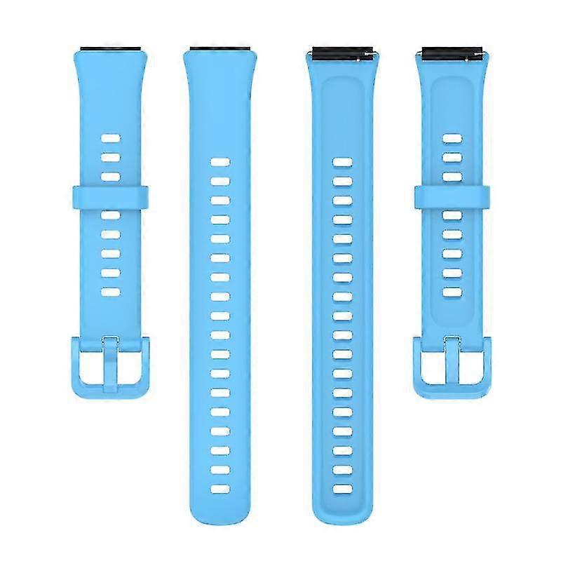 Szilikon szíj Huawei Band 7 csereszíjhoz Csuklópánt Sport óraszíj Karkötő elektronika Intelligens kiegészítők
