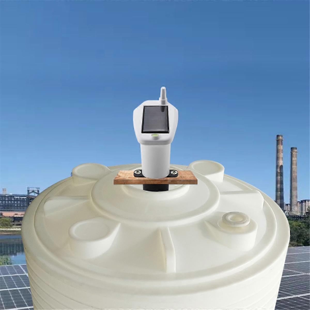 Ultrasonic Level Sensor, Water Liquid Depth Level Meter Sensor Liquid Level Sensor with Temperature Display LED Display