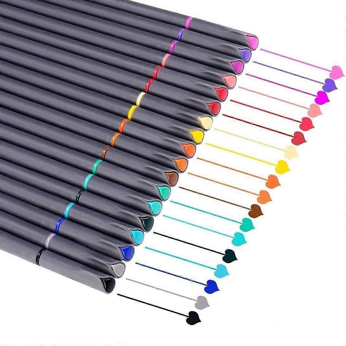 Colored pen-image color-18 colors