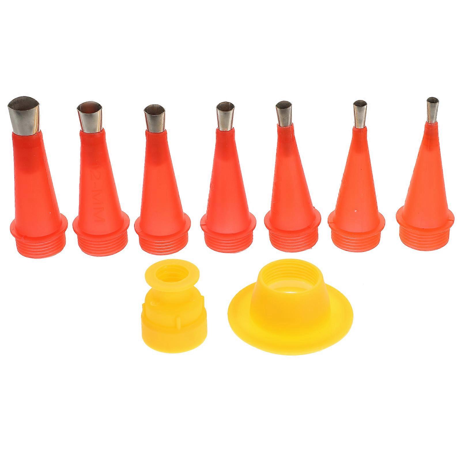 1 Set Caulking Nozzle Assorted Caulking Tool Finishing Caulk Extension Nozzle