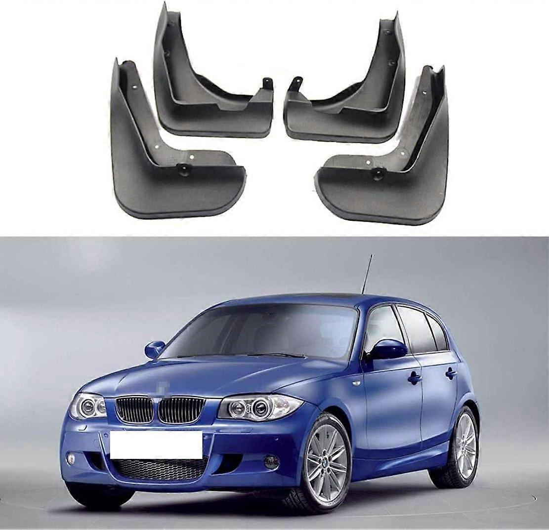 4pcs Car Mud Flaps for B MW 1 Series E81 E87 2004-2010,Mud Flaps Splash Guards Fenders,Contoured Mud Flaps Splash Guard Kit Pair