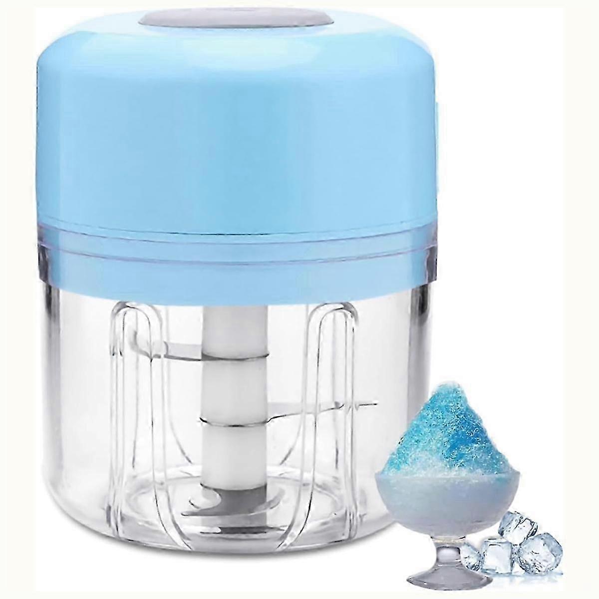 KINCJON Ice Crushers for Home Small Portable Ice Shaver Ice Crusher Machine for Shaved Ice for Family,Picnic,Camping 8.5oz