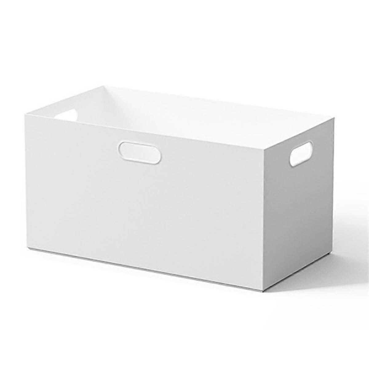 Bookshelf Right-Angle Storage Box Household Large Cabinet Sorting Box Snack Toy Plastic Box File Storage Basket B