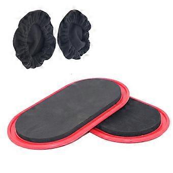 QQDD Exercise Sliders Discs, Sport Core Sliders Training on Carpet and Hardwood Floors Full Body Workout Fitness Equipment compatible with Fitness/Str