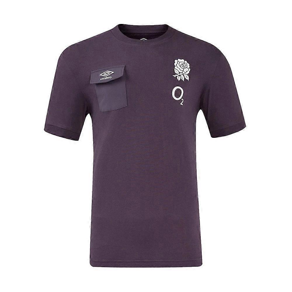 2024-2025 England Rugby Presentation Tee O2 (Nightshade)