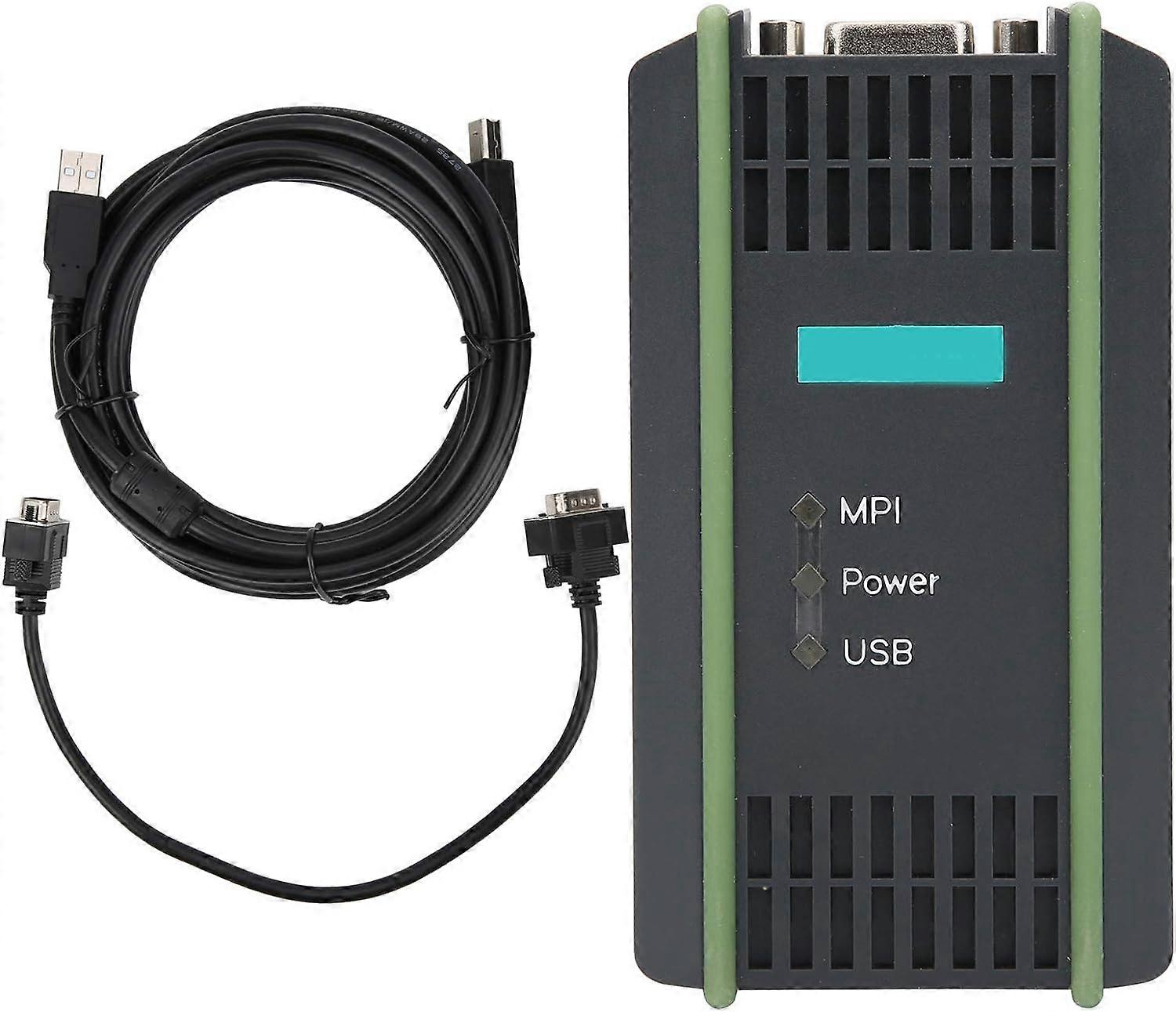 كابل برمجة PLC ، محول كابل برمجة 6GK15710BA000AA0 / USB-MPI PLC ، محول كمبيوتر لسيمنز S7300