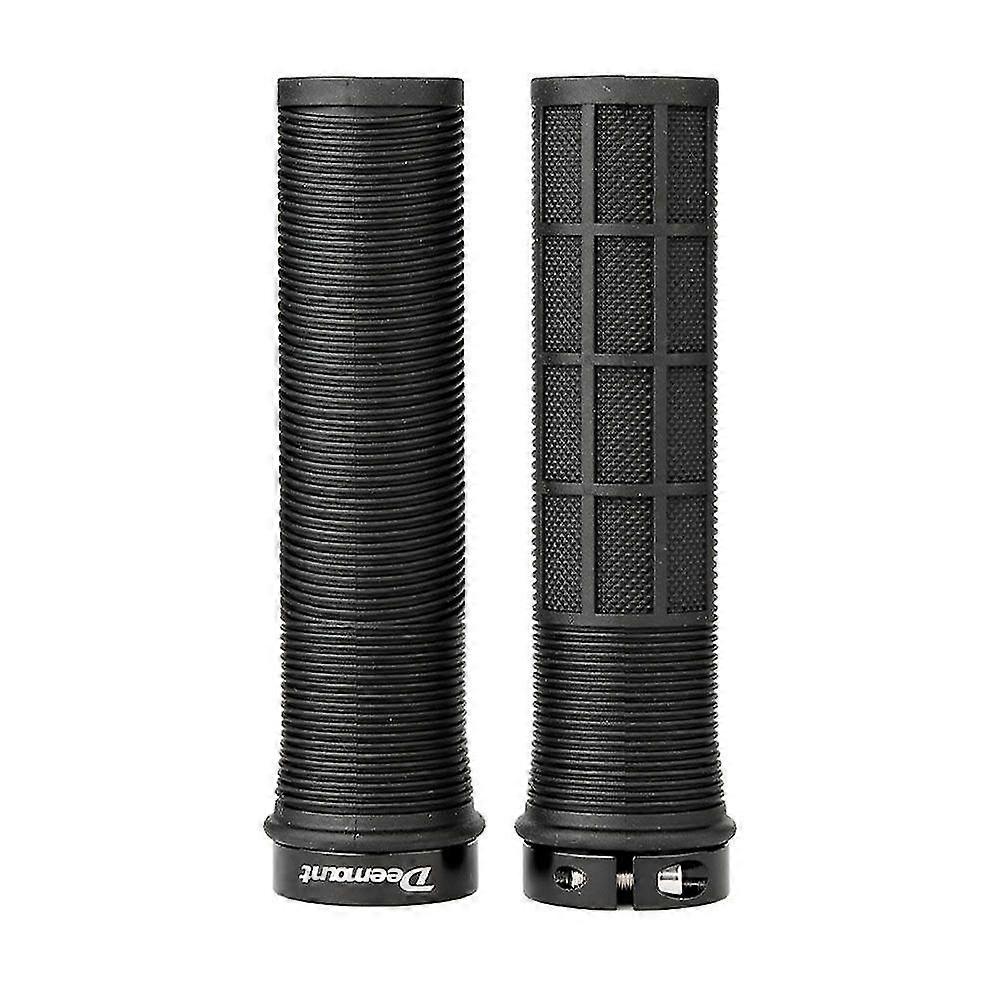 Bicycle Handle Bar Grips Double Lock On Bmx Mtb Mountain Bike Cycle Grip