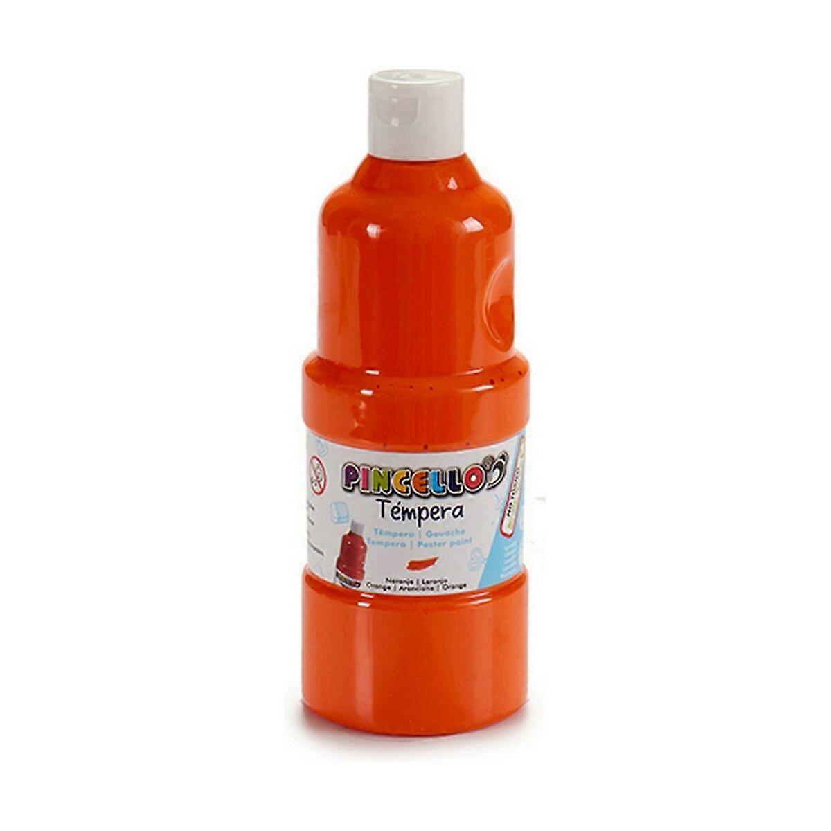 Tempera Pincello Orange 400 ml (6 Units)