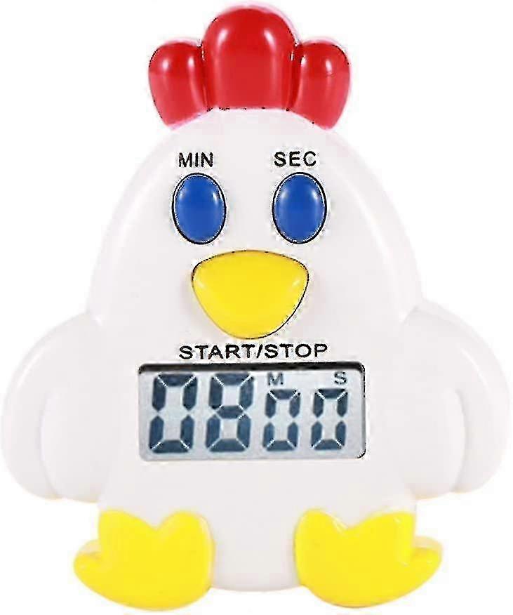 Funny Rooster Shape Magnetic Kitchen Timer - Quirky Kitchen Timer