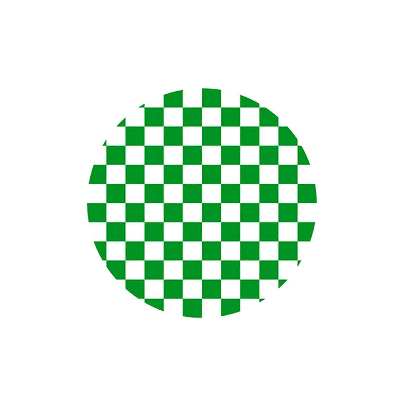 Retro Checkerboard Coaster Fine Workmanship Stylish Acrylic Heat Insulated Table Protector Home Decoration