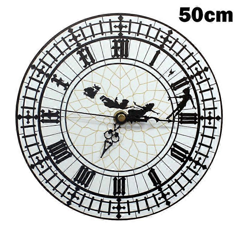 Big Ben Wall Clock Round Quartz Clock Battery Power Home Decorative Clocks