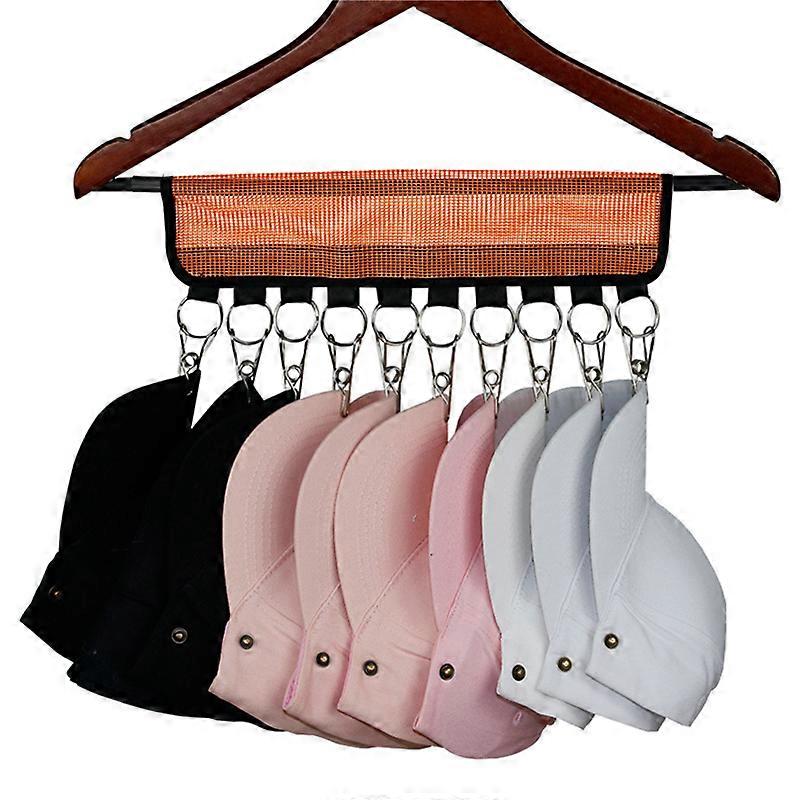 Hat Hook Storage Rack Handy Hook Storage Rack for Baseball Hats Visors/Wall Door Hanger/Storage