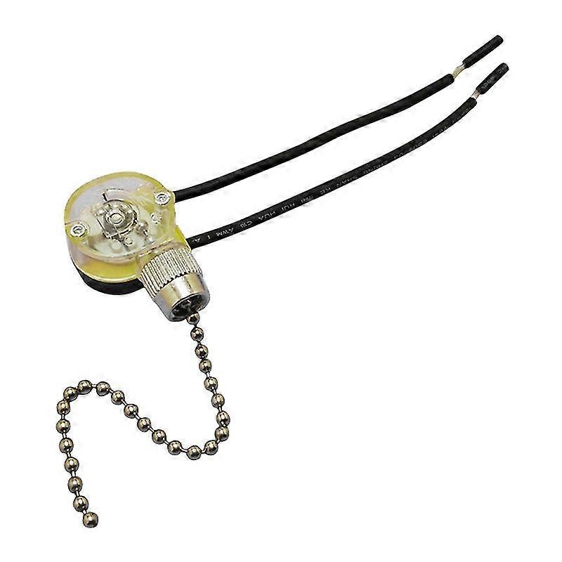 Jx42b 250v Diy Wall Light Pull Chain Cord Controller Switch pour Showroom Home Universal Ceiling Fan Lamp