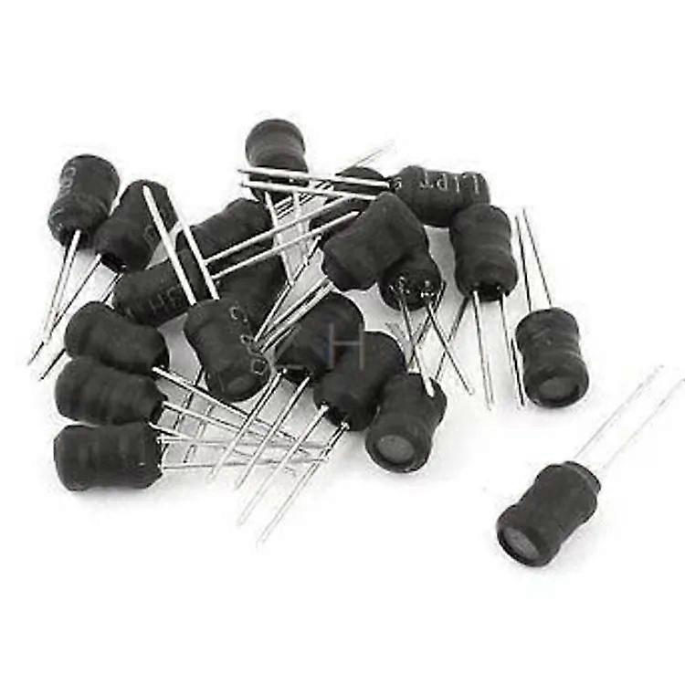 5pcs Magnetic core radial lead inductor 47uh