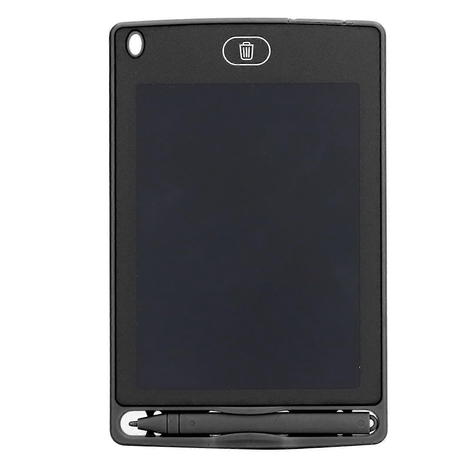 LCD Writing Tablet Environmental Friendly Portable Toddler Doodle Board With Pen for Kids Drawing Spelling Learning Black