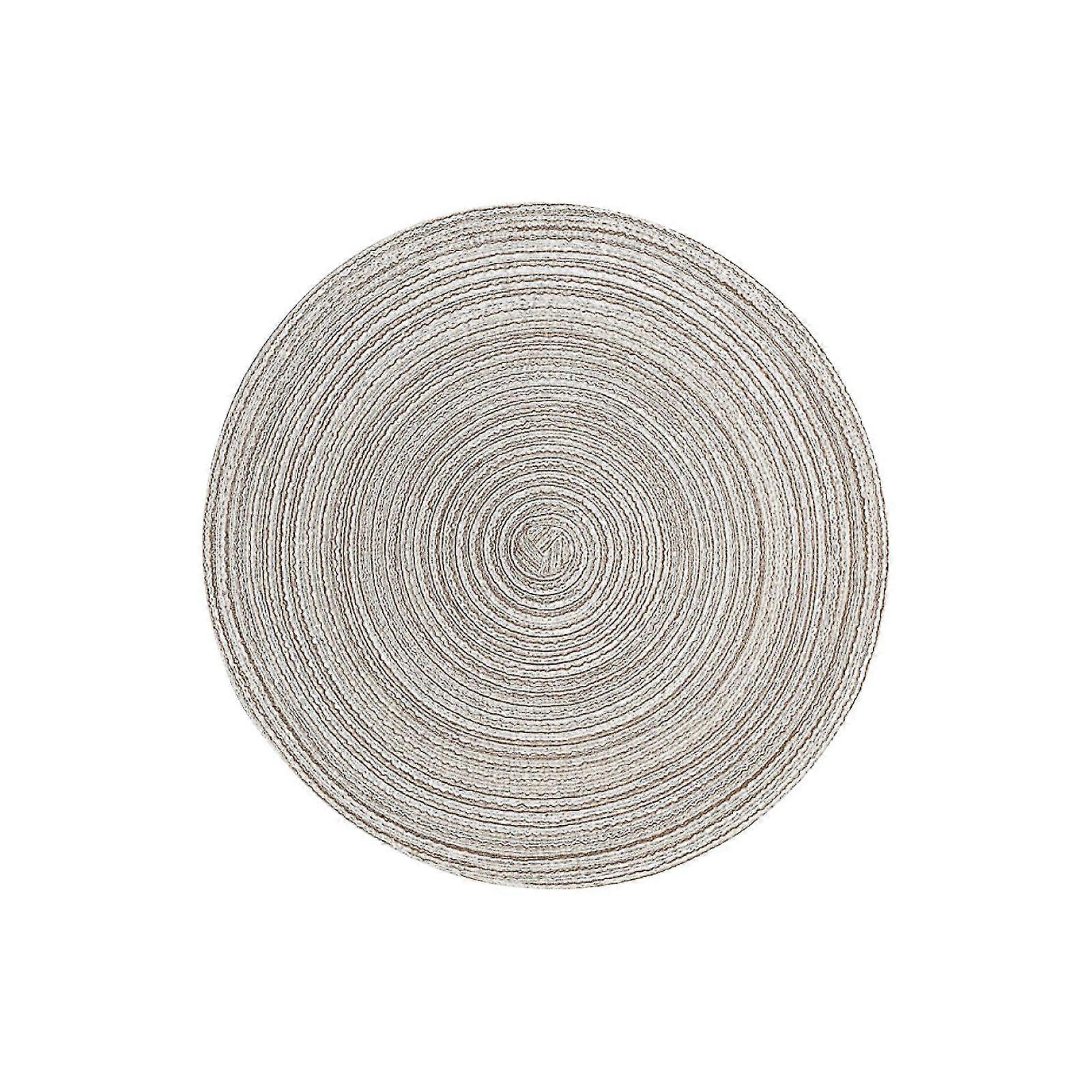 18cm Ramie Cotton Yarn Table Mat Insulation Pad (satin Dyeing)