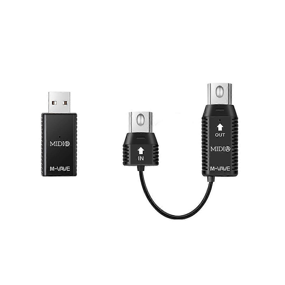 Wireless Midi Adapter System Wireless Din Usb Interface Midi Master Adapters Piano Keyboard To Mid