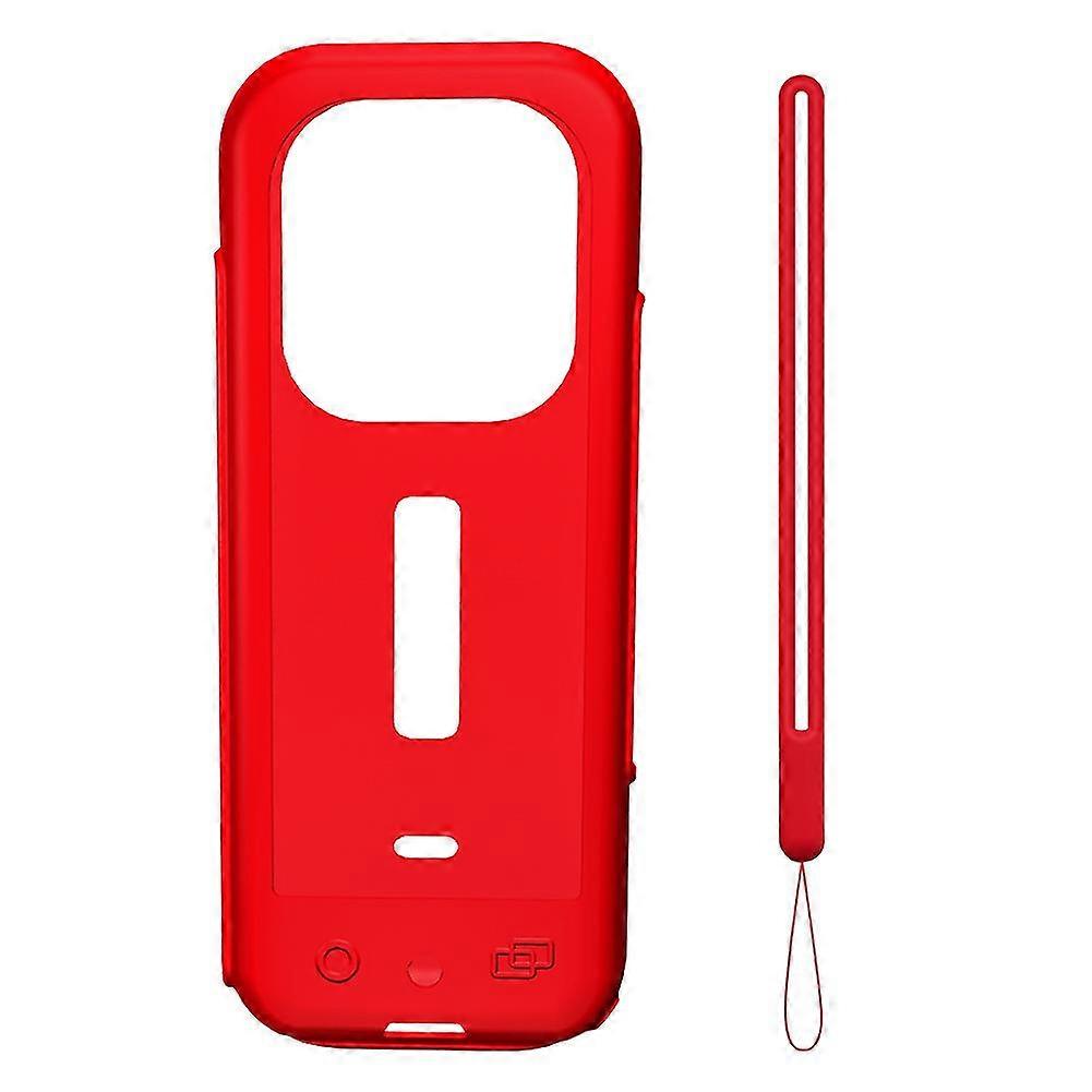 Body Silicone Case Cover Protector For Insta 360 One X3 Camera Anti-scratch Silicone Case Red