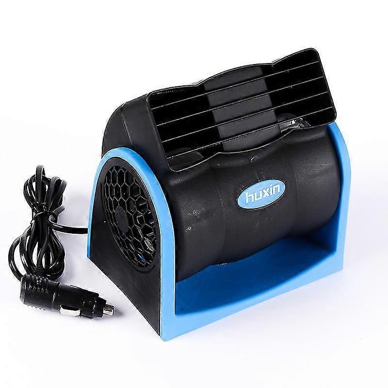 DC 12V/24V カーエアコン調整可能サイレントクールクーラーカーシガレットライタートラック車両ボートカークーリングエアファン速度