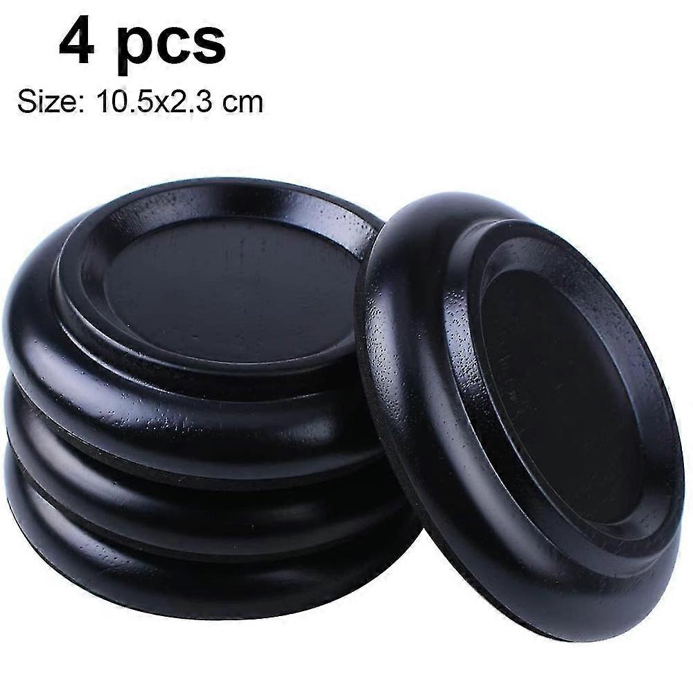 4pcs Small Foot Pad / 3pcs Large Foot Pad Solid Wood Vertical Grand