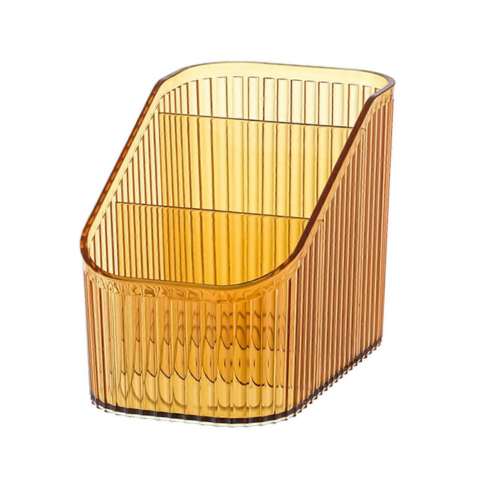 Clear Cosmetics Storage Box Organizer Multi-Compartments Bathroom Countertop Desktop Lipstick Makeup Container KAESI