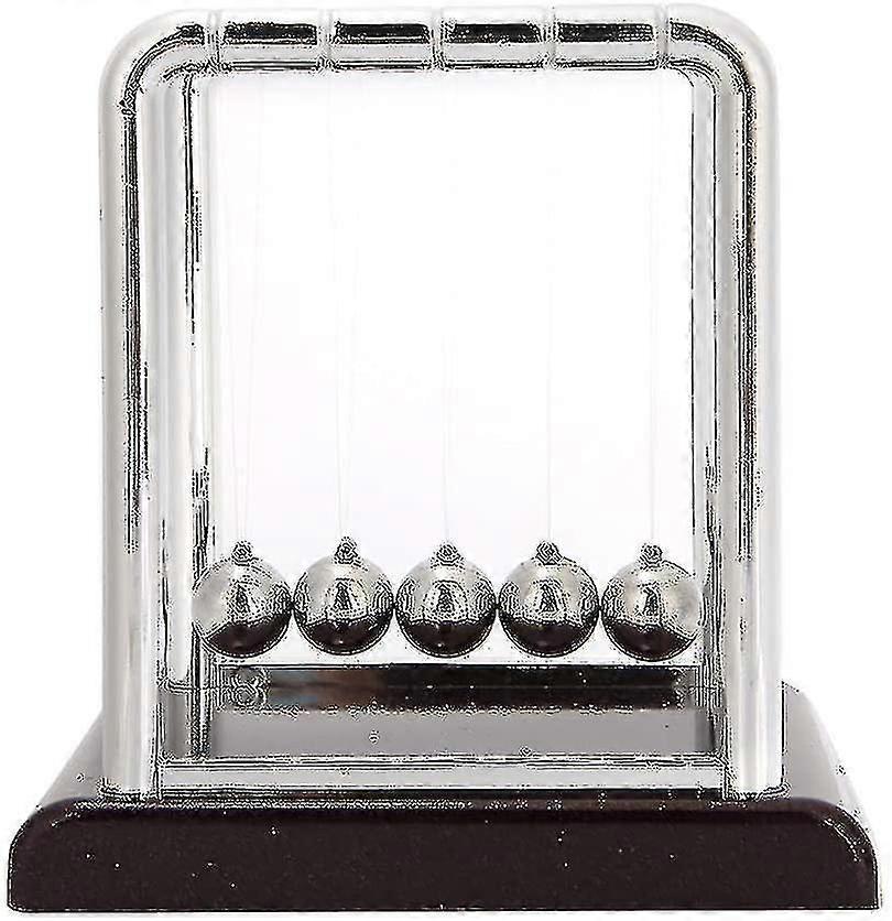 Cradle Balance Balls Stainless Steel Metal Swinging Balls With Base Stress Relief Toy Desk